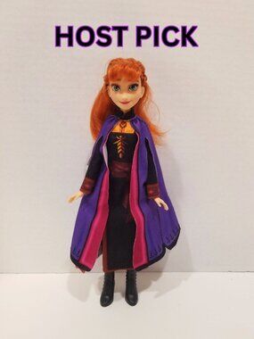 Disney Frozen II Anna Fashion Doll, EUC HOST PICK